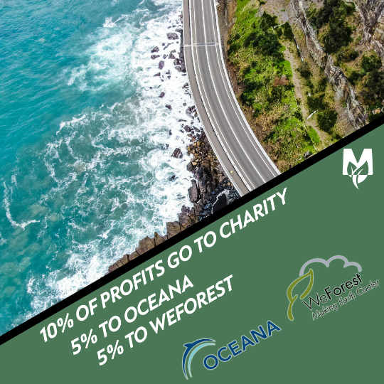 Motoreco charity pledge to Weforest and Oceana