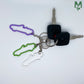 car profile keyring keychains silhouette FTO s2000 supra mx5