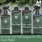Motoreco basic car cleaning kit, cherry shampoo, ceramic detailer, alloy cleaner and interior leather cleaner